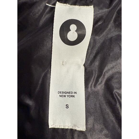 Snowman New York Puffer Jacket Size SMALL White Duck Down - Picture 11 of 14